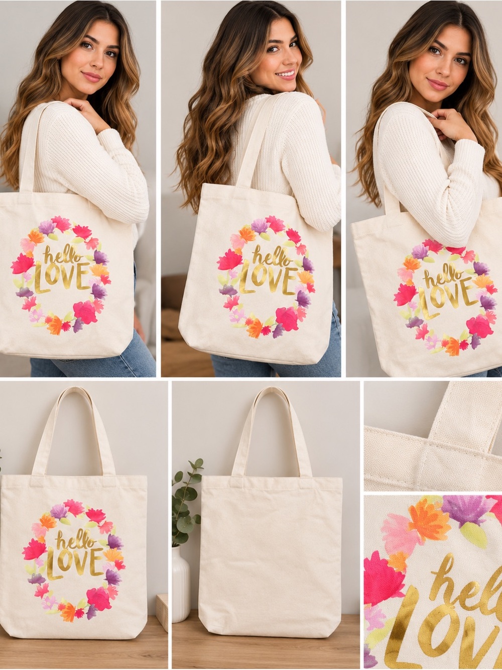Canvas Tote - Picture 1 of 4